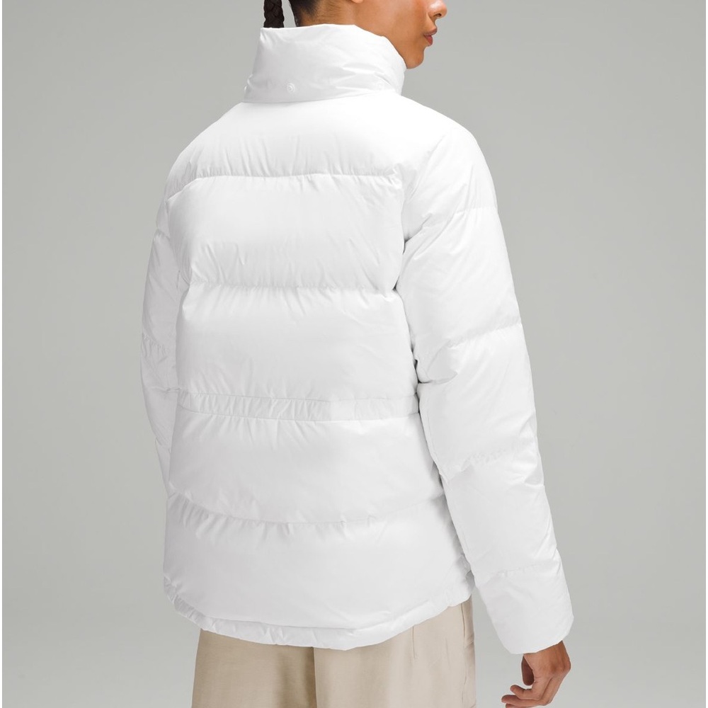 Lululemon  WUNDER PUFF JACKET SIZE10 WHITE
